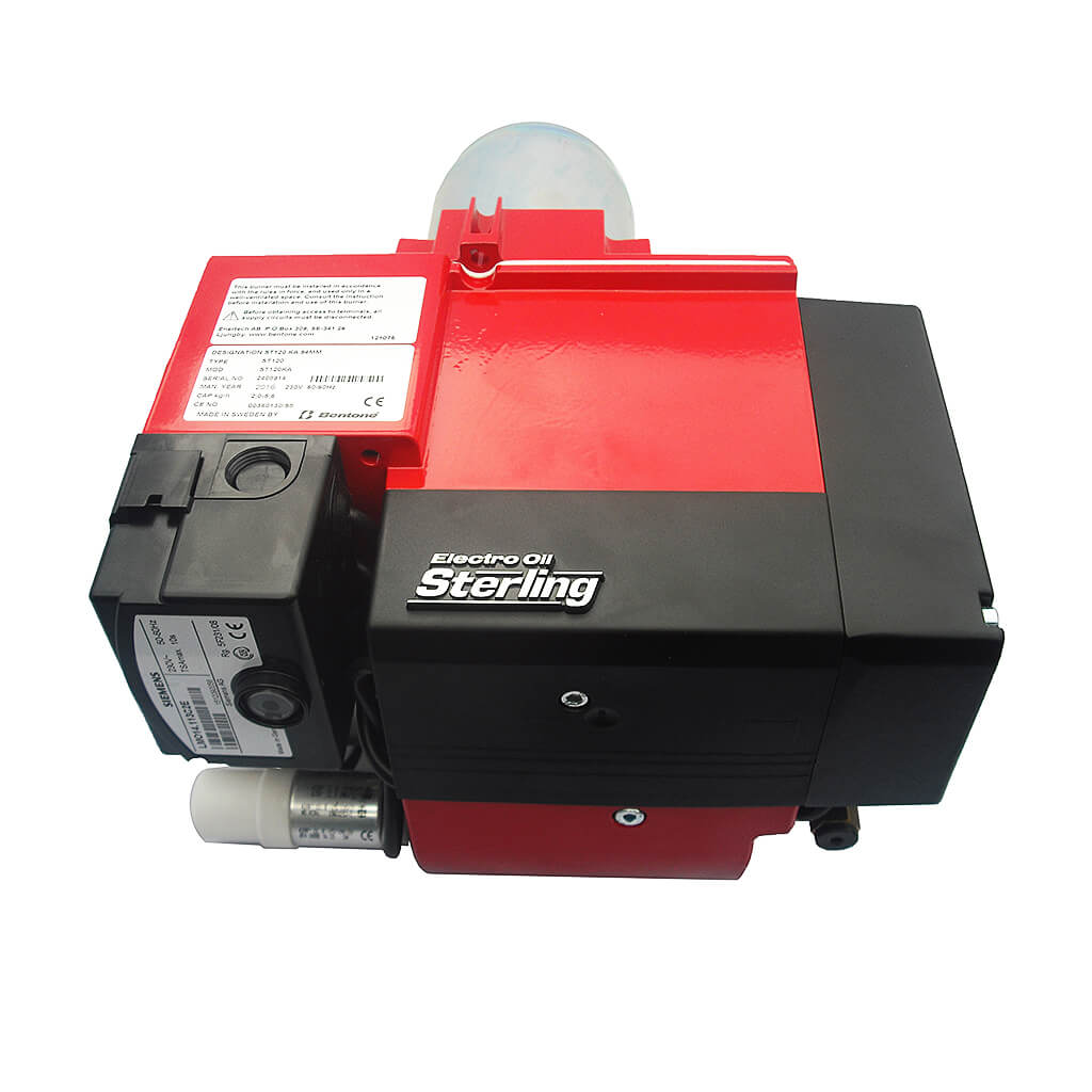 Nu-Way Sterling ST40 Complete Oil Burner | 18-40kw | 62mm Blast Tube | B01-S40-O-011