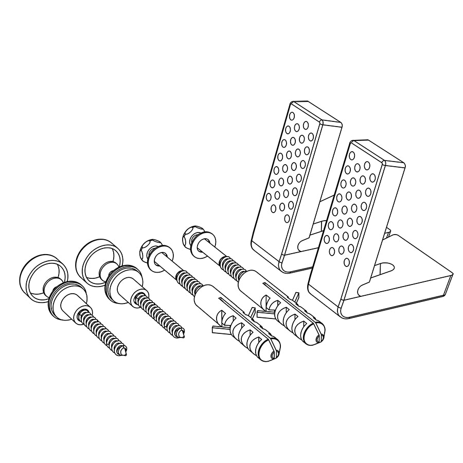 Angled Toilet Pan Fixing Kit PP0028