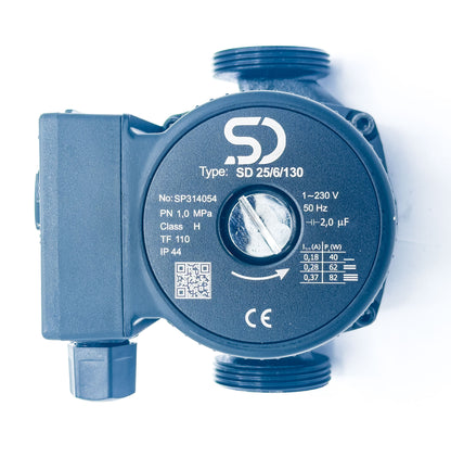 SD Domestic Standard 15 to 60 Heating Circulator PUMP 130 mm [2093]