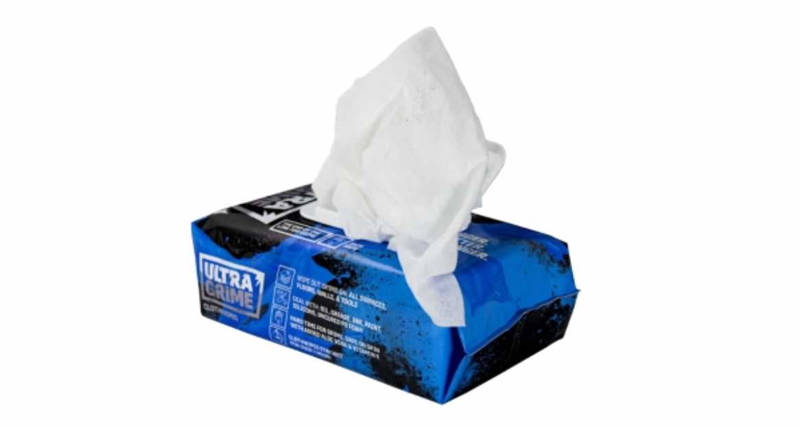 Uniwipe Ultragrime Huge Industrial Wipes Pack of 100