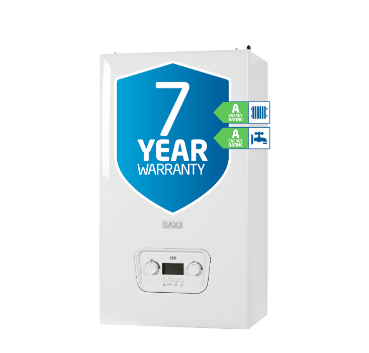 Baxi 600 625 25kW Regular Boiler Natural Gas ErP - 7712022