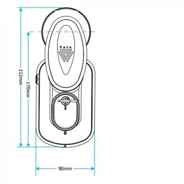 Viva Skylo Dual Flush Height Adjustable Syphon AS01