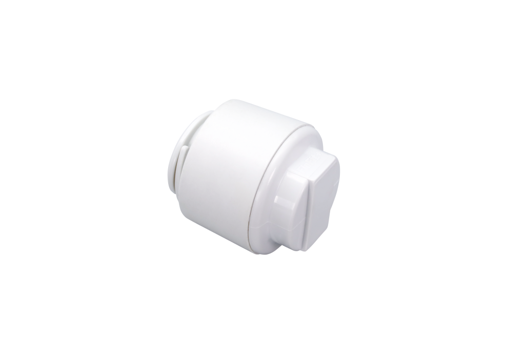 FloPlast FloFit+ FE15 15mm FF+ Stopend (10 Pack) Push Fit Fittings