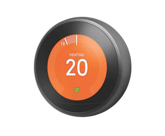 Google Nest 3rd Gen Wireless Heating & Hot Water Smart Thermostat (Black) - Box of 12