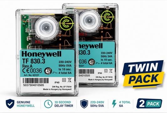 Resideo (Honeywell Satronic) TF830.3 Control Box - Twin Pack